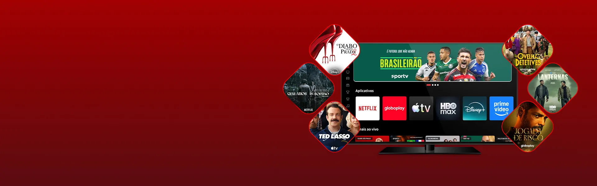 Ative seus streamings na Claro