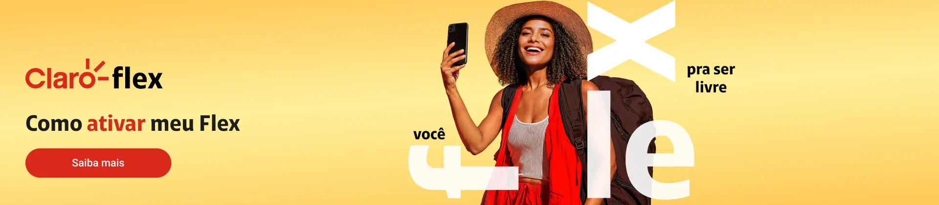 Saiba como ativar seu Claro flex
