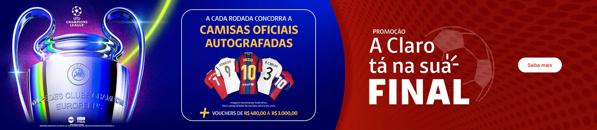 Promoção A Claro tá na sua final.