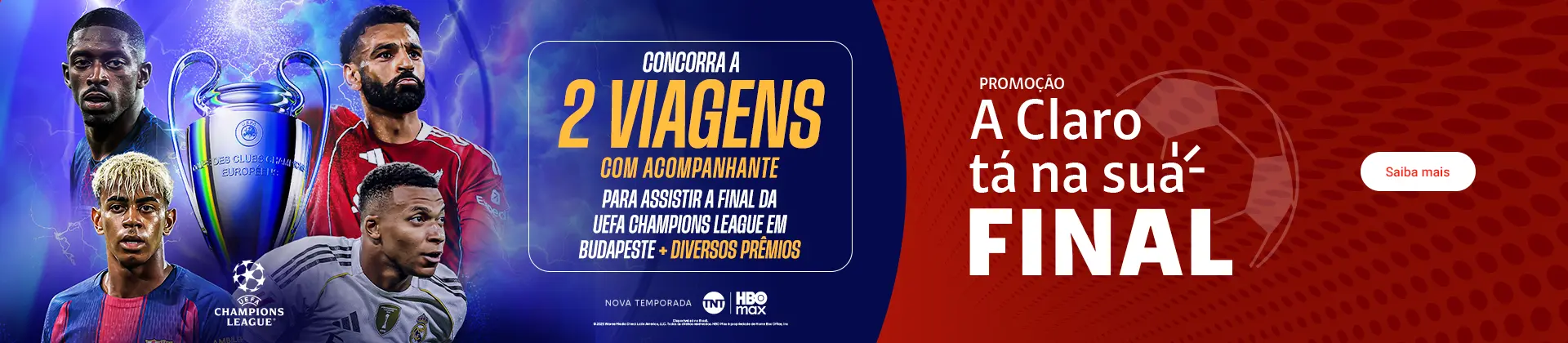 Promoção A Claro tá na sua final.