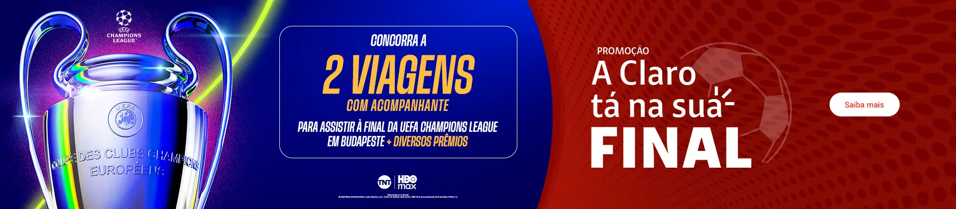 Promoção A Claro tá na sua final.