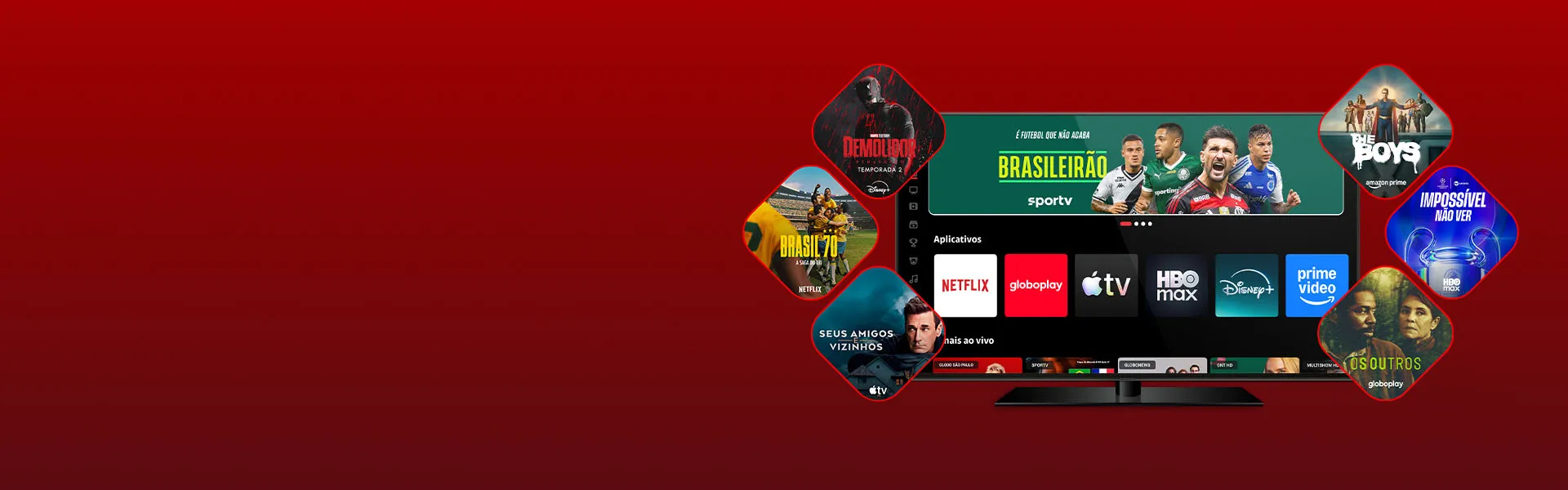 Ative seus streamings na Claro